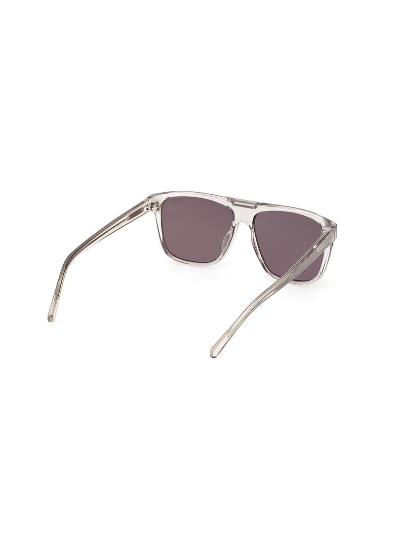 GUESS Men's UV Protection Square Sunglasses - GU0005620A58 - Lens Size: 58 Mm - Image 5